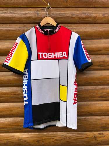 Soccer Jersey × Toshiba × Vintage VINTAGE Toshiba 