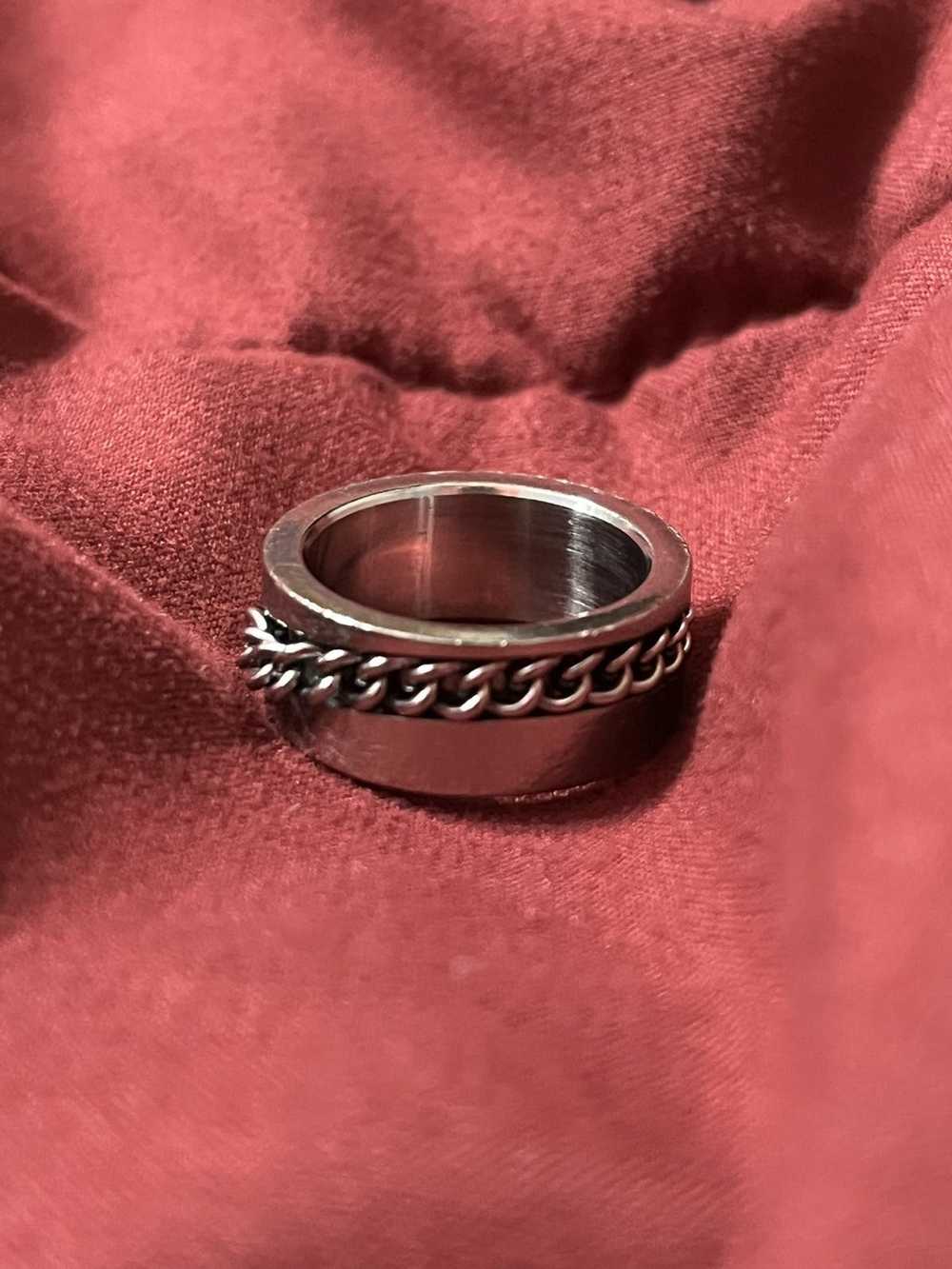 Streetwear SPINNING CHAIN RING - image 6
