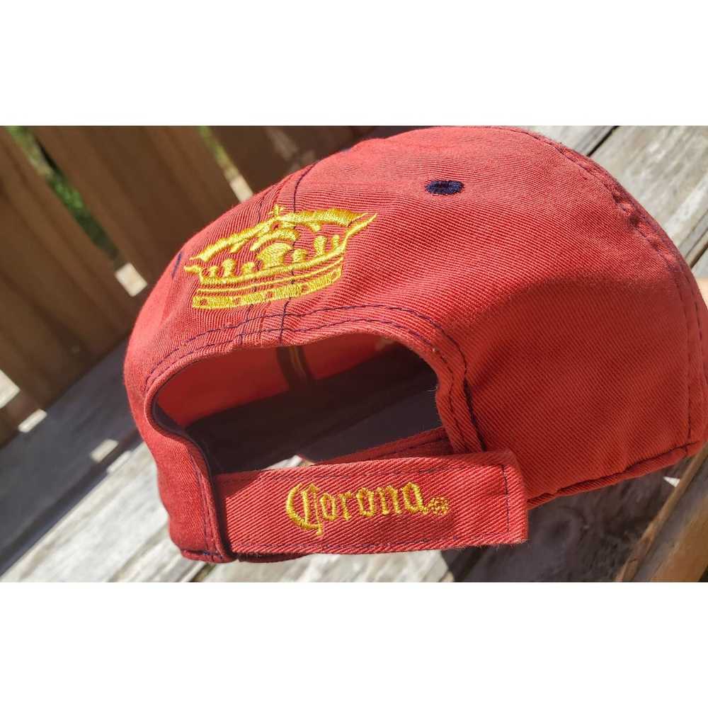 Corona Corona Extra Beer Red Hat Dad Cap - image 3