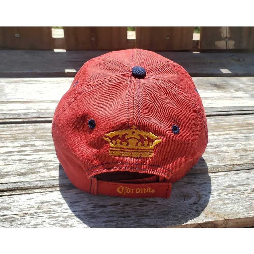 Corona Corona Extra Beer Red Hat Dad Cap - image 4