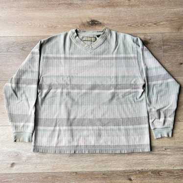 Naturalife Vintage 90s striped long sleeve shirt