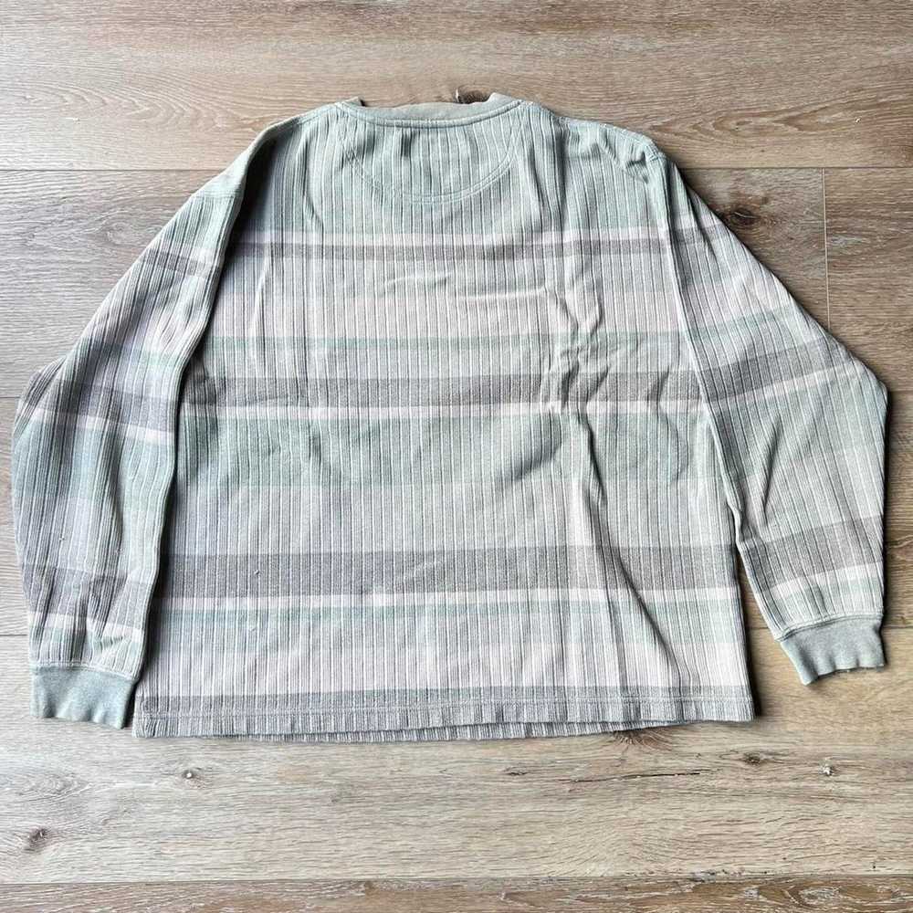 Naturalife Vintage 90s striped long sleeve shirt - image 3