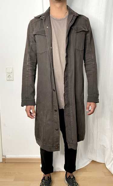 Andrea Yaaqov Long Denim jacket (parka-coat) Kaki 