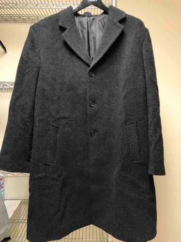 Hathaway Platinum Men's Wool Cashmere Coat