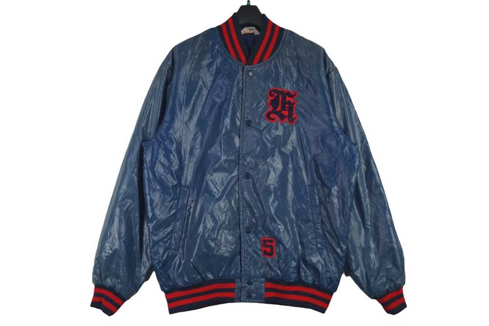 Sportswear × Varsity Jacket Rare!! Vintage Varsit… - image 1