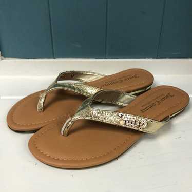 Juicy Couture Juicy Couture ZOAR thong sandals wi… - image 1