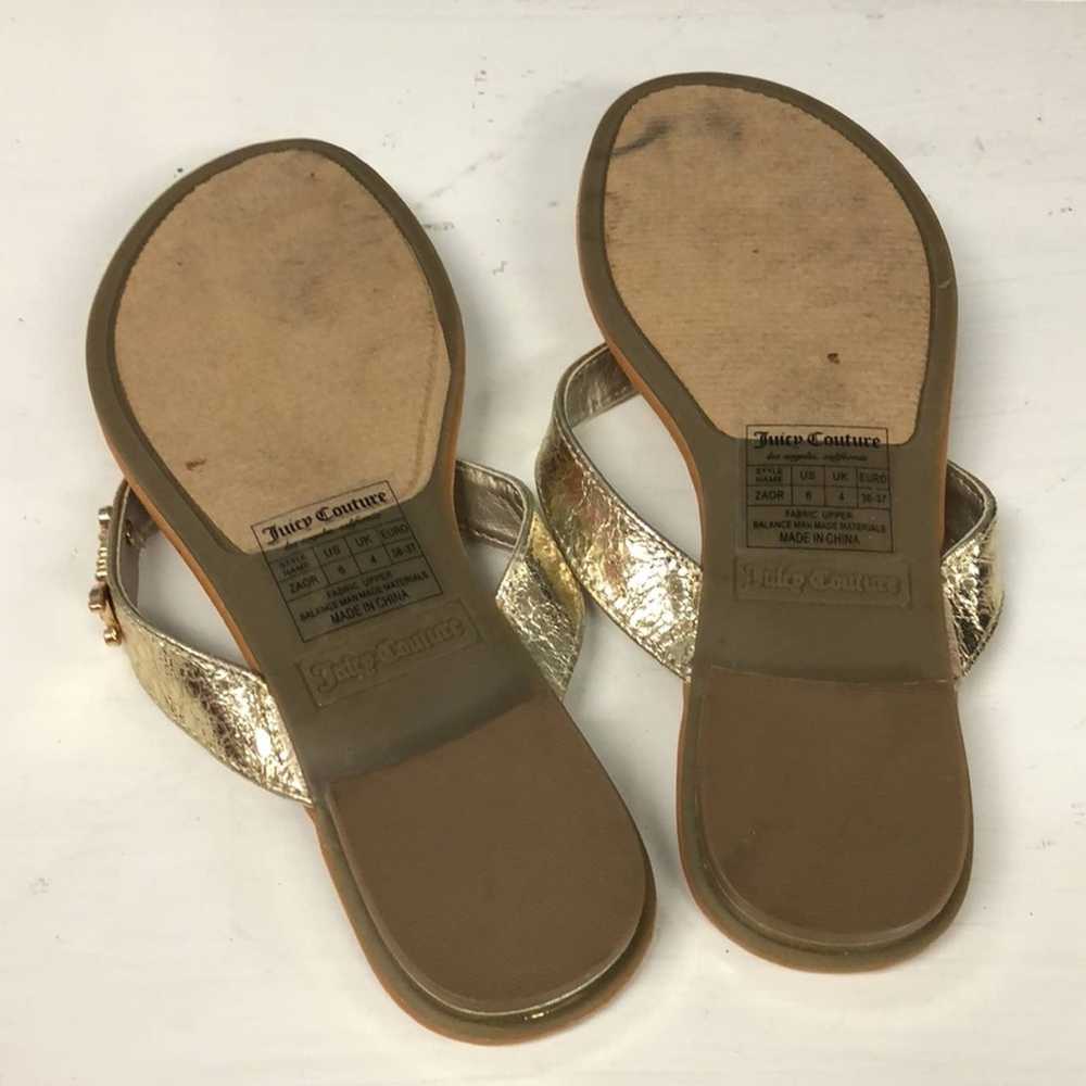 Juicy Couture Juicy Couture ZOAR thong sandals wi… - image 6
