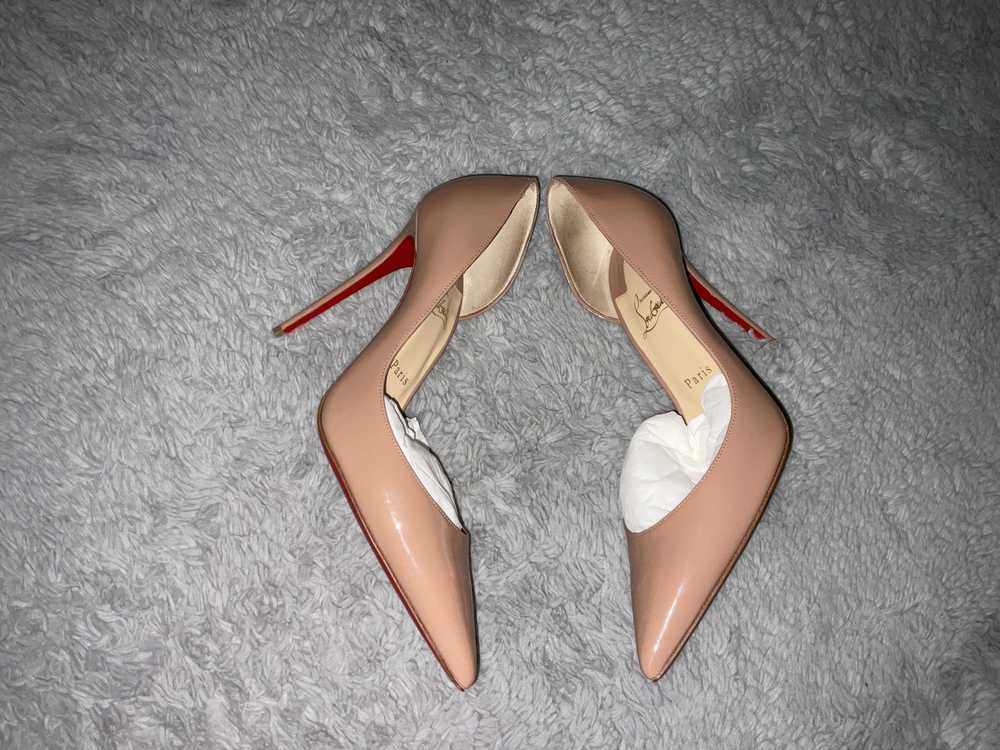 Christian Louboutin Iriza 100 patent nude - image 3