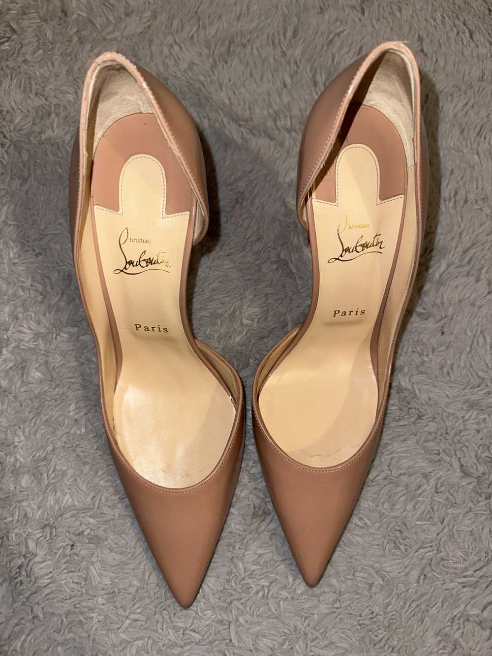 Christian Louboutin Iriza 100 patent nude - image 7