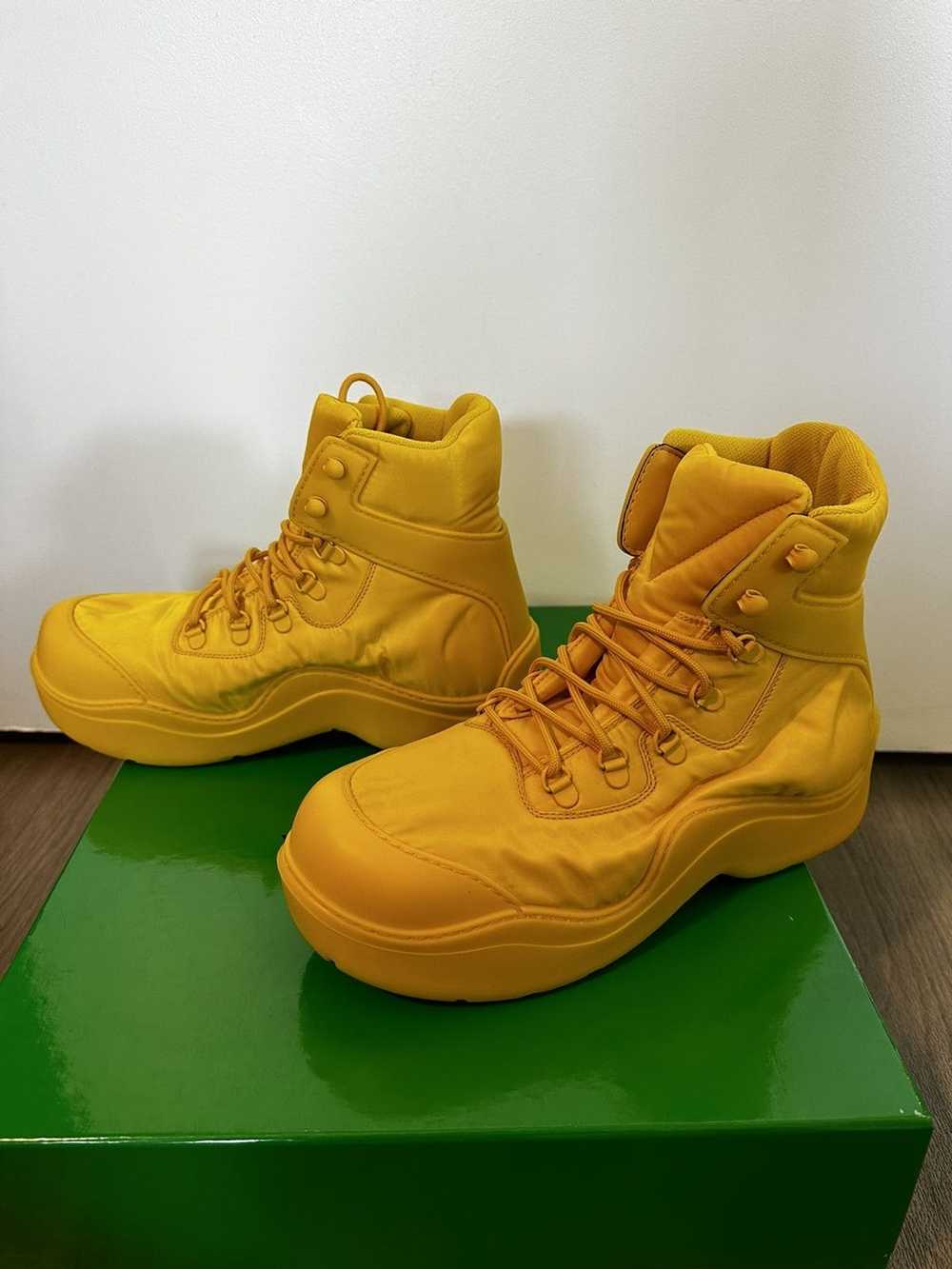 Bottega Veneta Puddle bomber boots in Egg Yolk - image 2