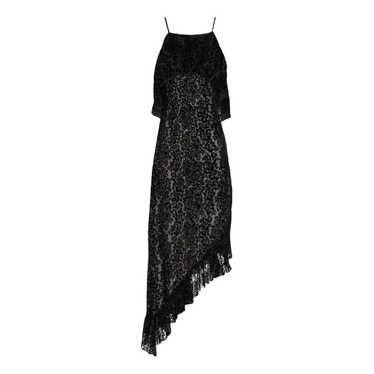 Alice + Olivia good Clyde Damask Velvet Dress