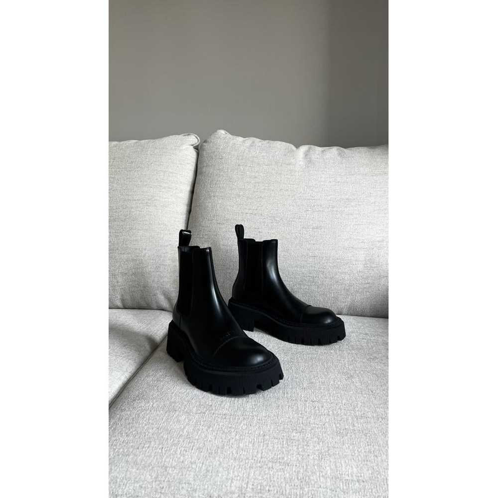 Balenciaga Leather boots - image 2