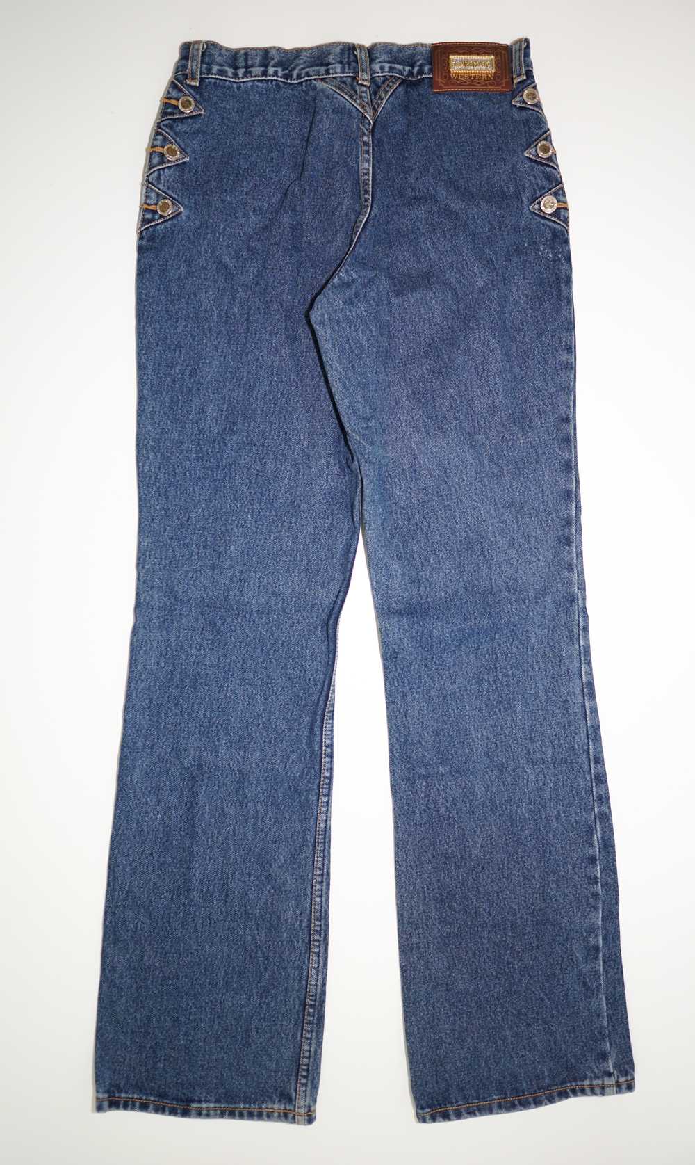 Lawman  Western Slim Fit Women's Jeans Size 7 - image 2