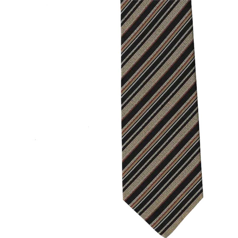 Joseph Abboud Traditional Striped Silk Necktie Ma… - image 1