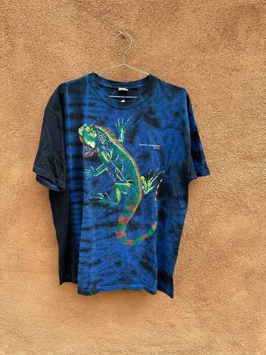 Puerto Vallarta Iguana Tie Dye T-shirt