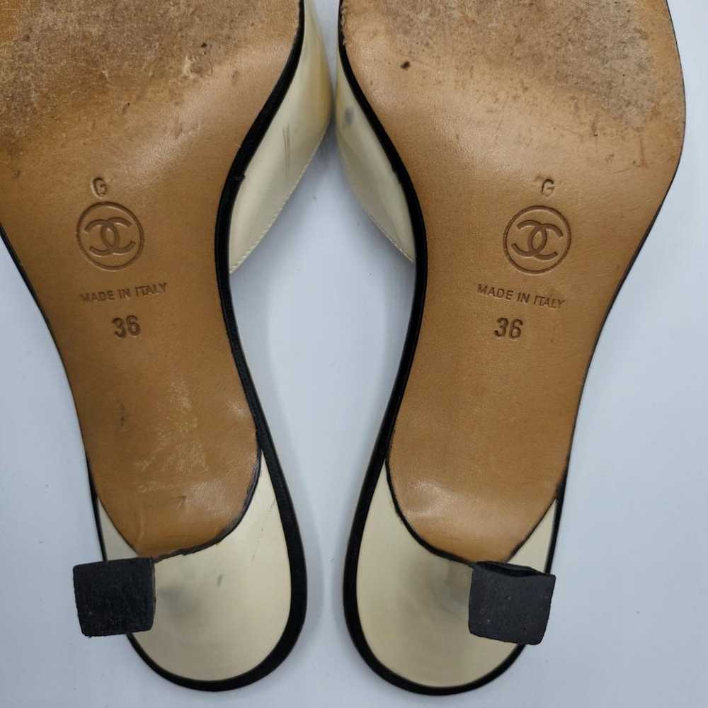 Chanel Patent leather mules - image 10