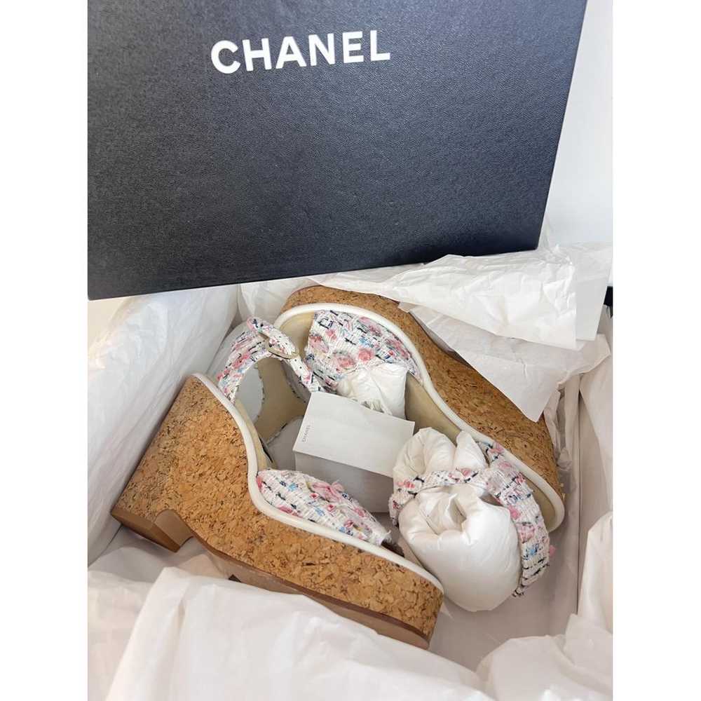 Chanel Cloth sandal - image 2