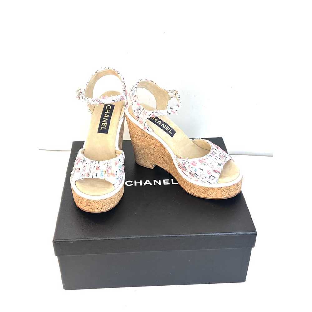 Chanel Cloth sandal - image 8