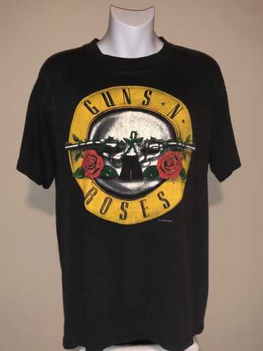 Guns N' Roses Official 1987 Welcome To The Jungle T-Shirt :  Clothing, Shoes & Jewelry