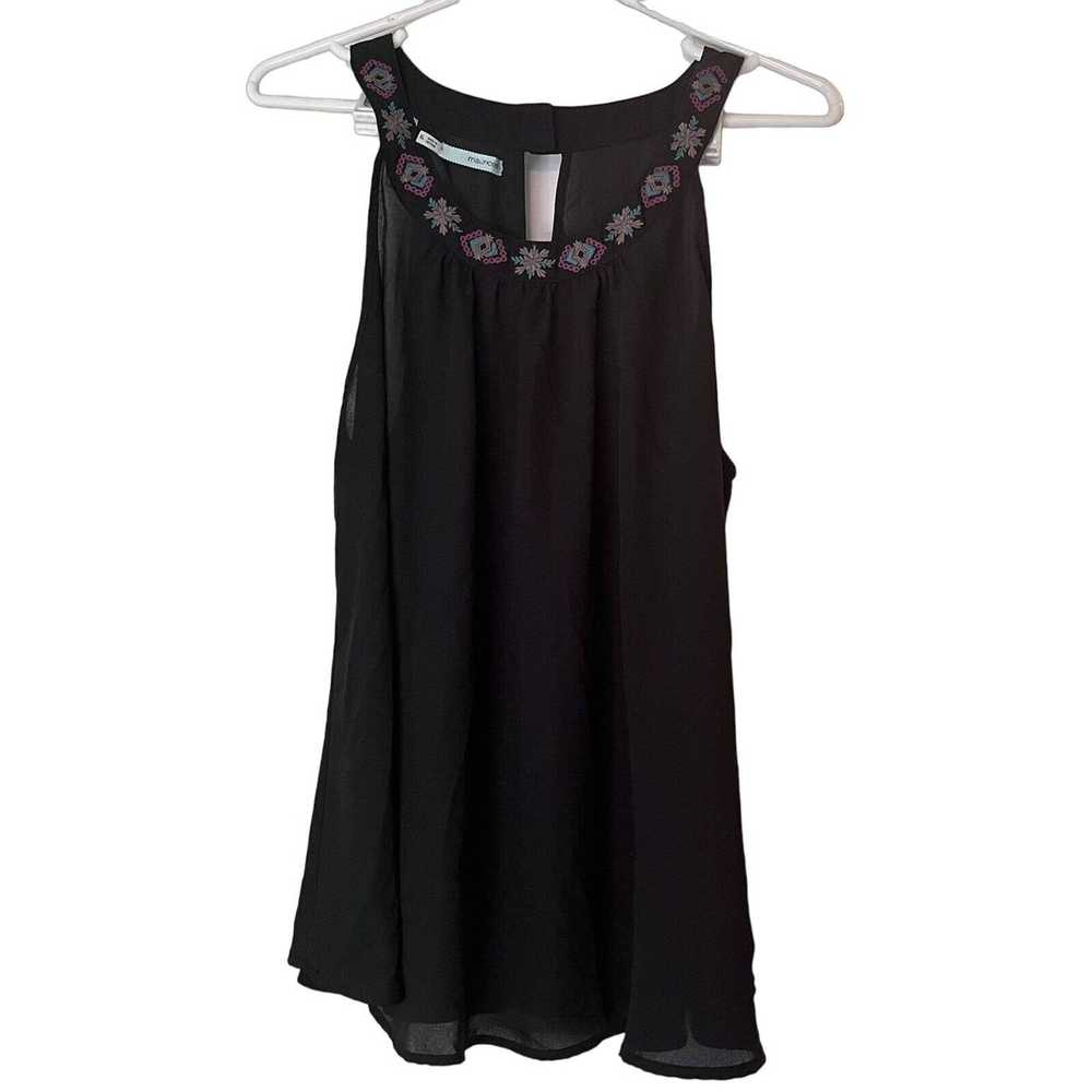 Other Maurices Black Top, XL, Sleeveless, Tribal … - image 2