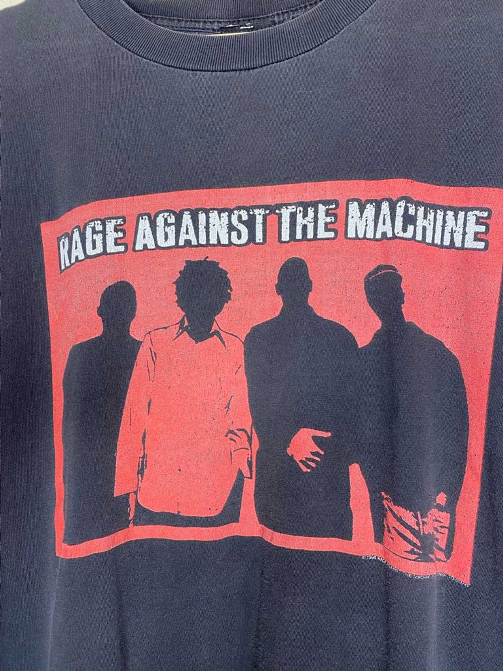 Vintage Rage Against the Machine Band T-Shirt: XL - image 2
