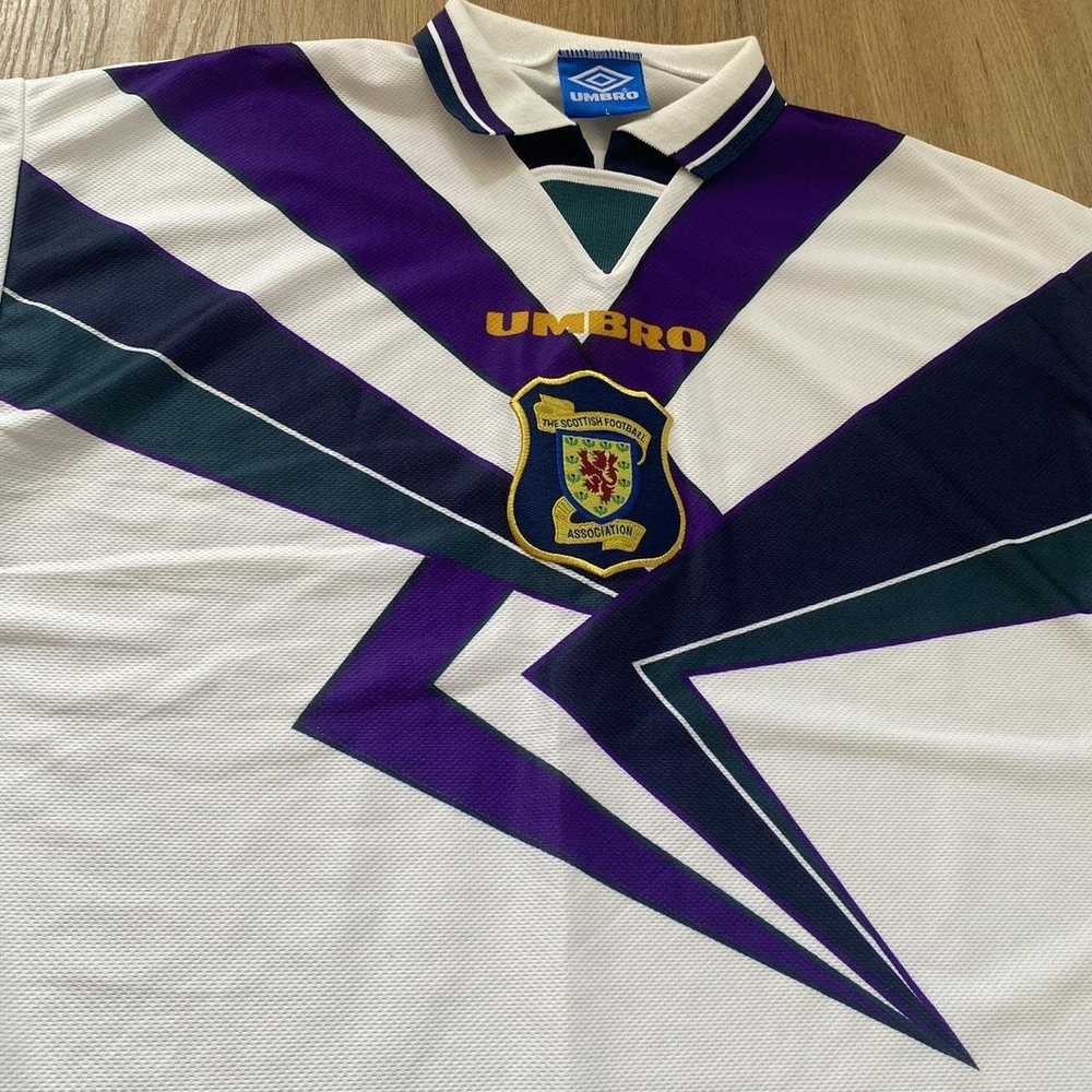 Umbro 1995-96 Scotland Away Football Shirt Umbro … - image 3