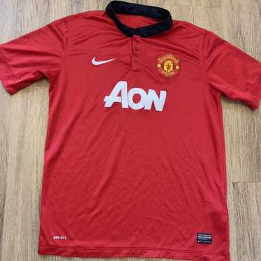 Nike 2013-14 Manchester United Football Shirt Pre… - image 1