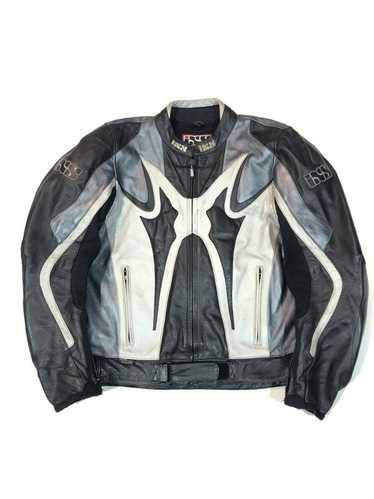Genuine Leather × Leather Jacket × Racing IXS Mult