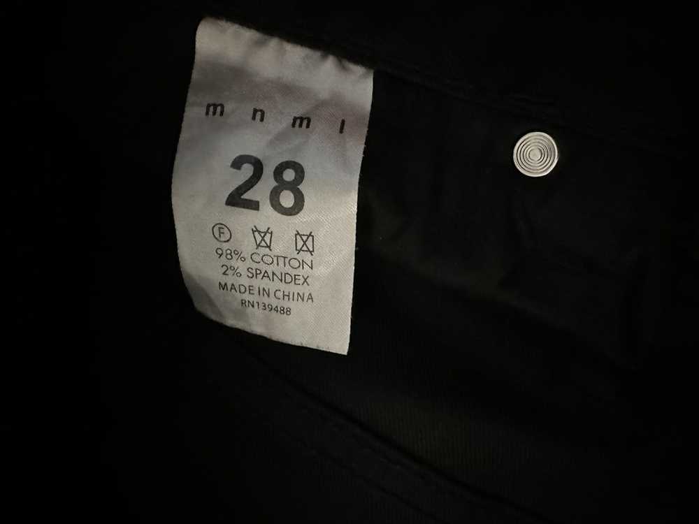 MNML Skinny Matte Black Denim - image 4