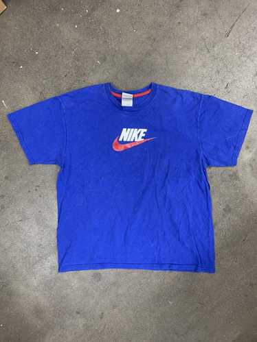 Nike × Vintage Vintage Nike Red Swoosh Logo Tee