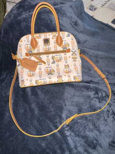 Dooney & Bourke Disney Princess Snow White tote Bag White Purce  11.8"x15.7"x6.2"