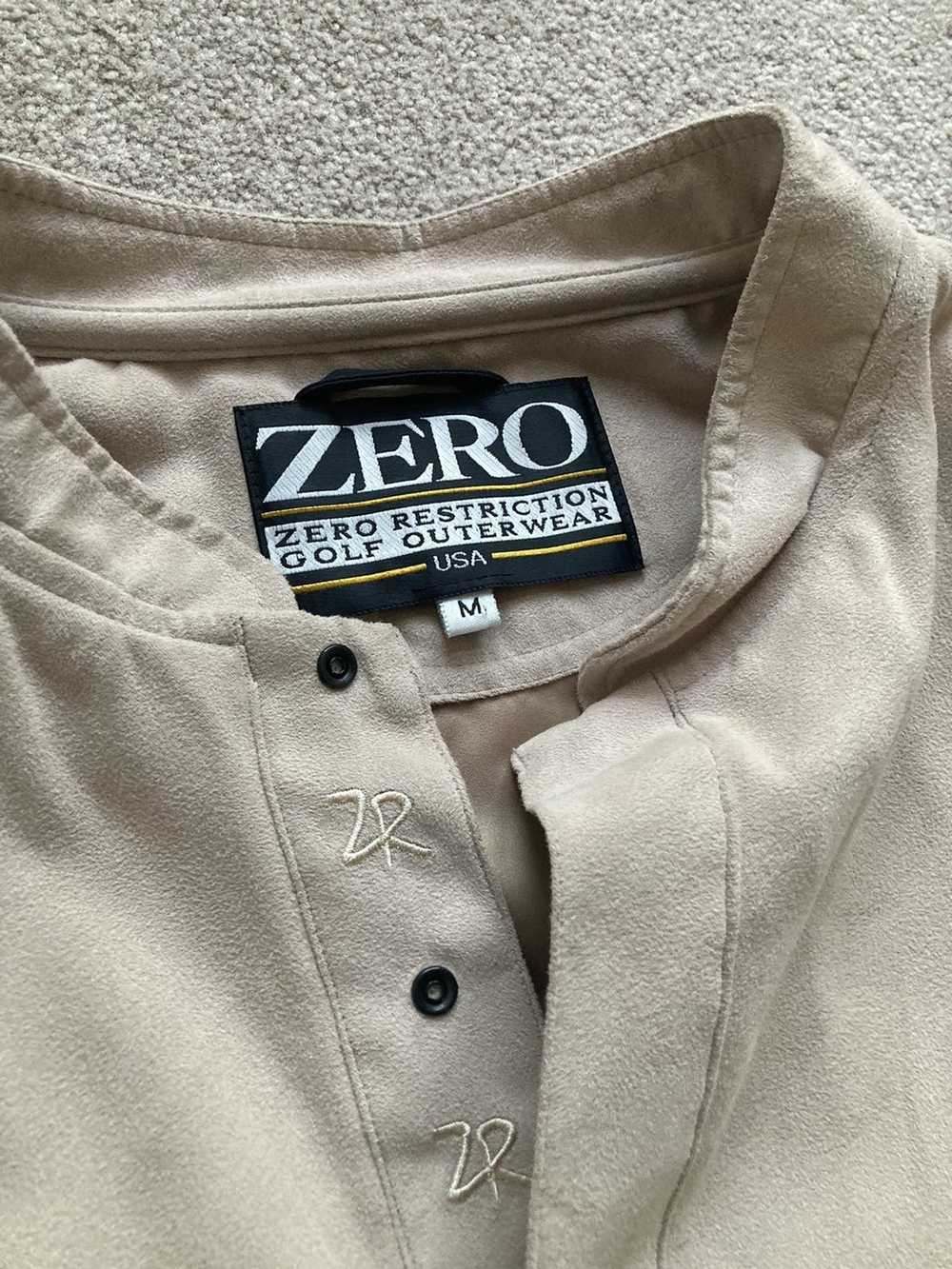 Vintage Vintage ZERO Outerwear Golf Suede Pullover - image 2