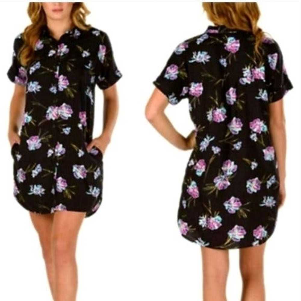 Vans Vans Paradise Floral Shirt Dress Size Small … - image 10