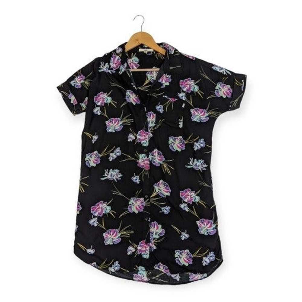 Vans Vans Paradise Floral Shirt Dress Size Small … - image 3