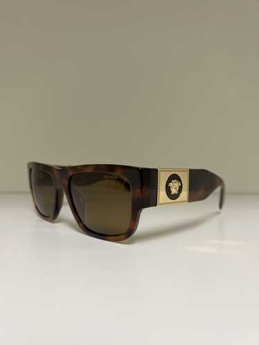Versace Tortoise Shell Polarized Sunglasses