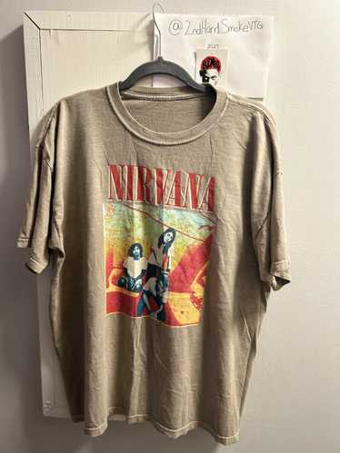 Band Tees × Kurt Cobain × Nirvana NIRVANA X BAND T