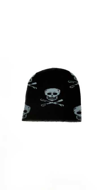 Streetwear × Vintage Skeleton Print Beanie