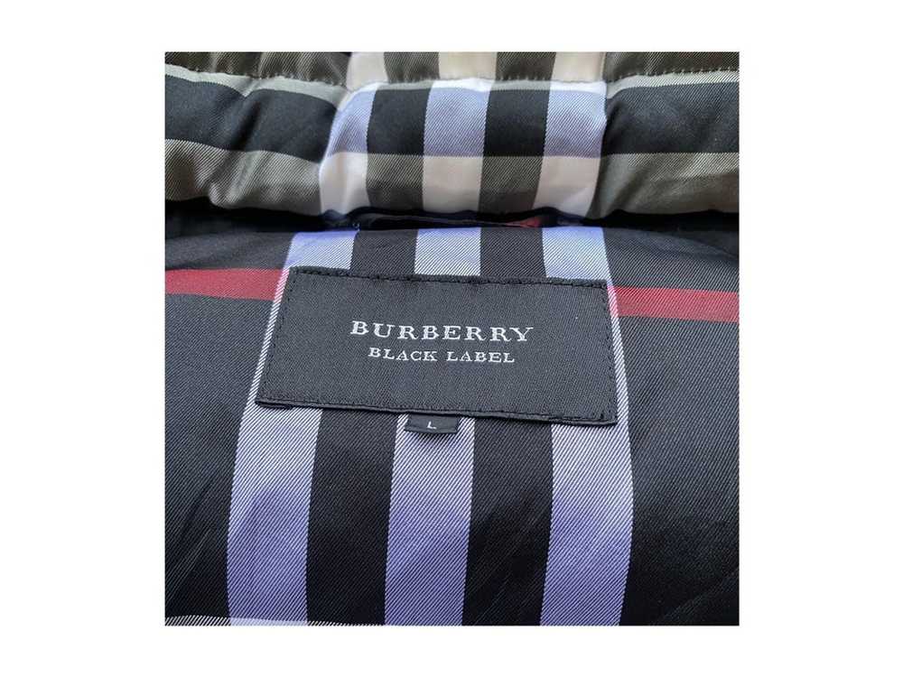 Burberry RARE Burberry Logo Nova Check Down Fur P… - image 7