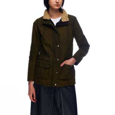 Barbour BARBOUR Jacket Olive Green Wax Cotton - image 1