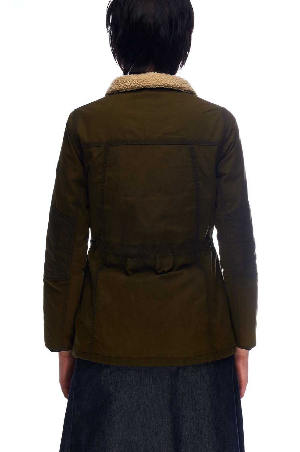 Barbour BARBOUR Jacket Olive Green Wax Cotton - image 4