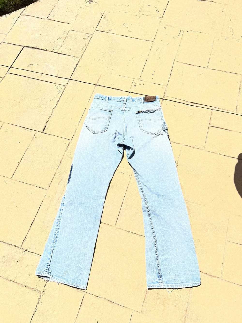 Lee Vintage Lee Denim Jeans Bootcut Flare 29x30 - image 2