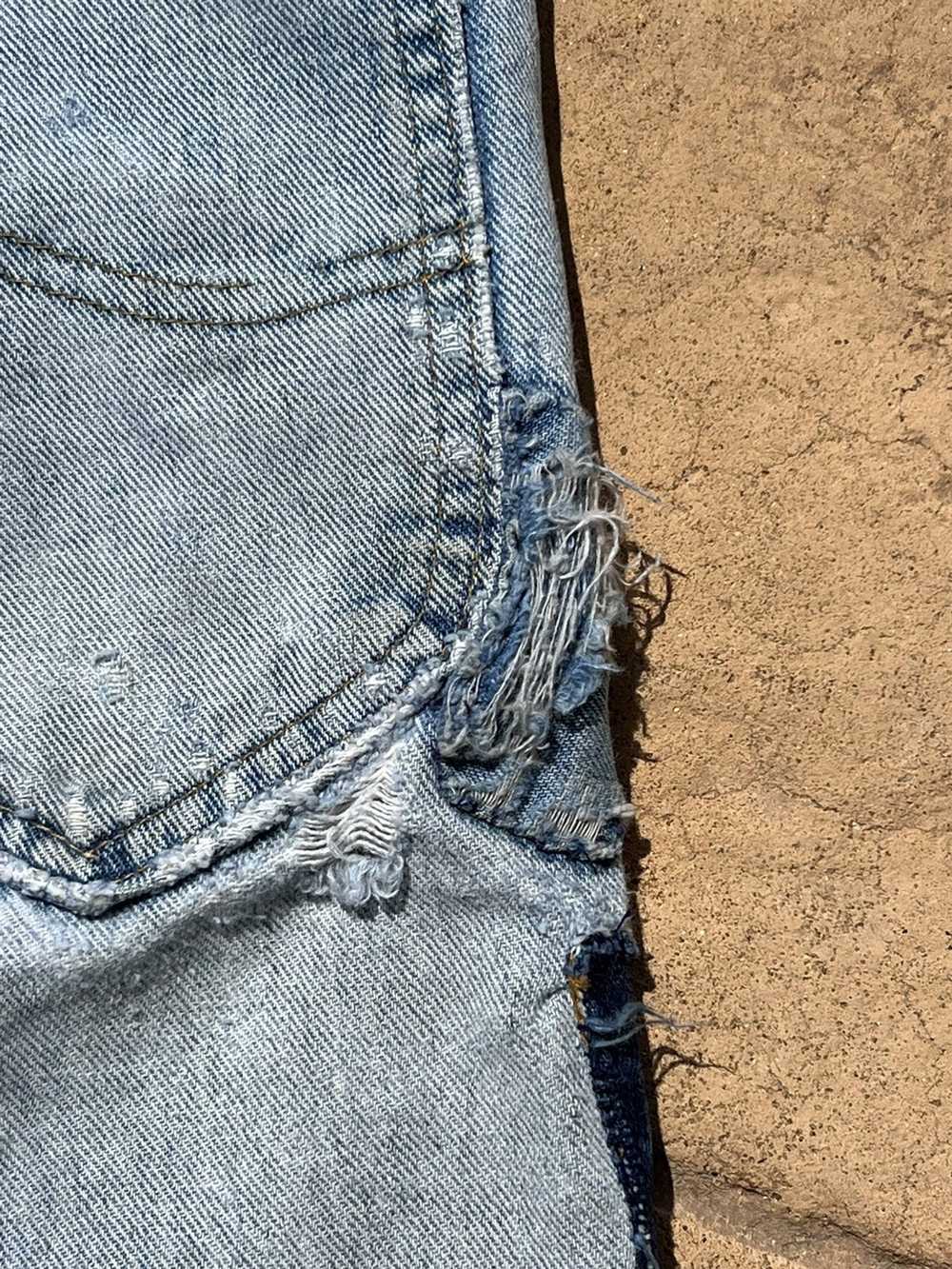 Lee Vintage Lee Denim Jeans Bootcut Flare 29x30 - image 5