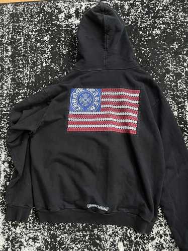 Chrome Hearts CHROME HEARTS AMERICA FLAG HOODIE