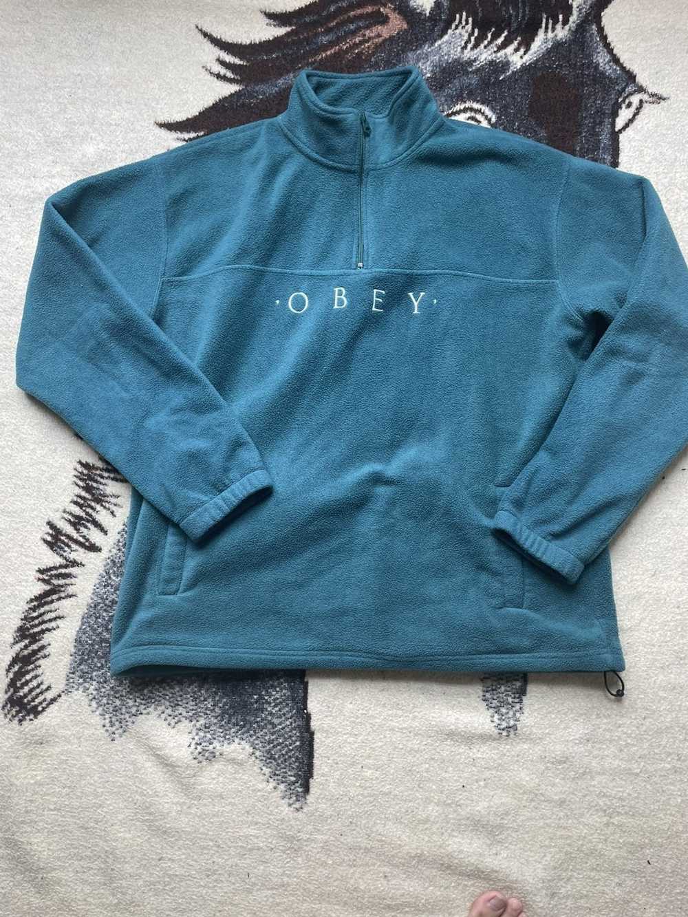 Obey Obey quarter zip - image 1