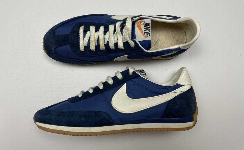 Nike × Vintage Vintage 1980's Blue Rare Nike Ocea… - image 2