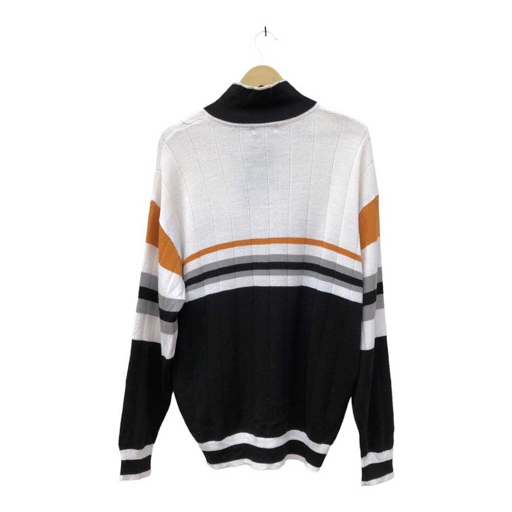 Coloured Cable Knit Sweater × Japanese Brand × St… - image 2