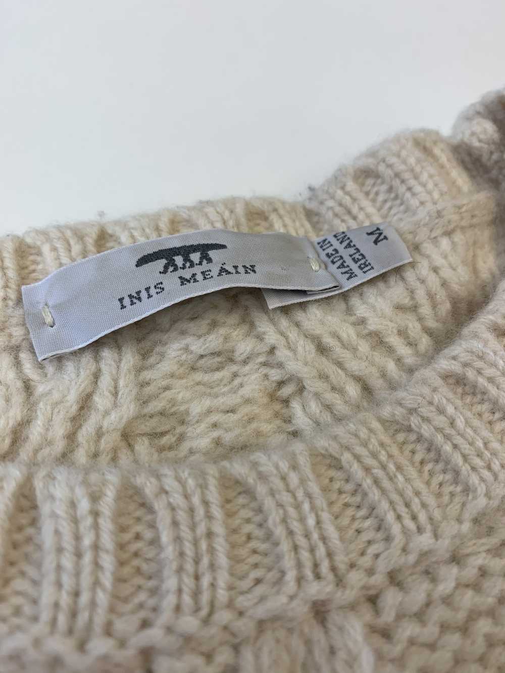 Inis Meain Inis Meáin Aran Cable Knit Merino Wool… - image 3