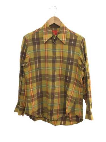 Vivienne Westwood Plaid Orb Button Shirt - image 1