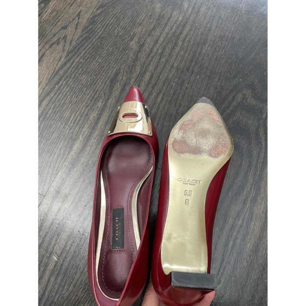 Coach Patent leather heels - image 4