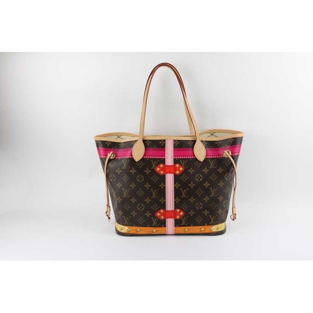 Louis Vuitton Neverfull leather tote - image 4